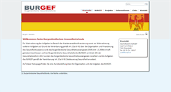 Desktop Screenshot of burgef.at